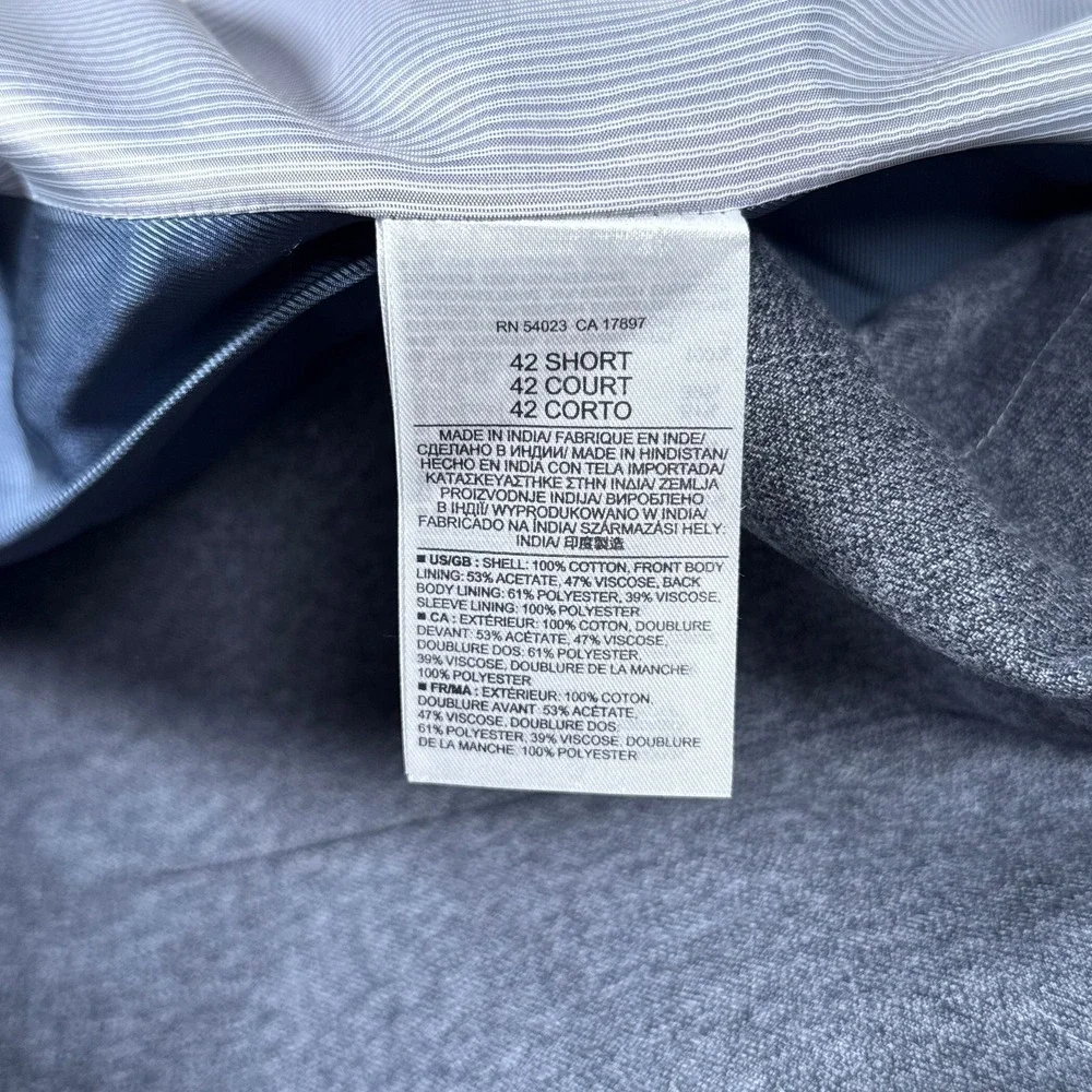 Banana Republic Men's Gray Sport Coat Blazer